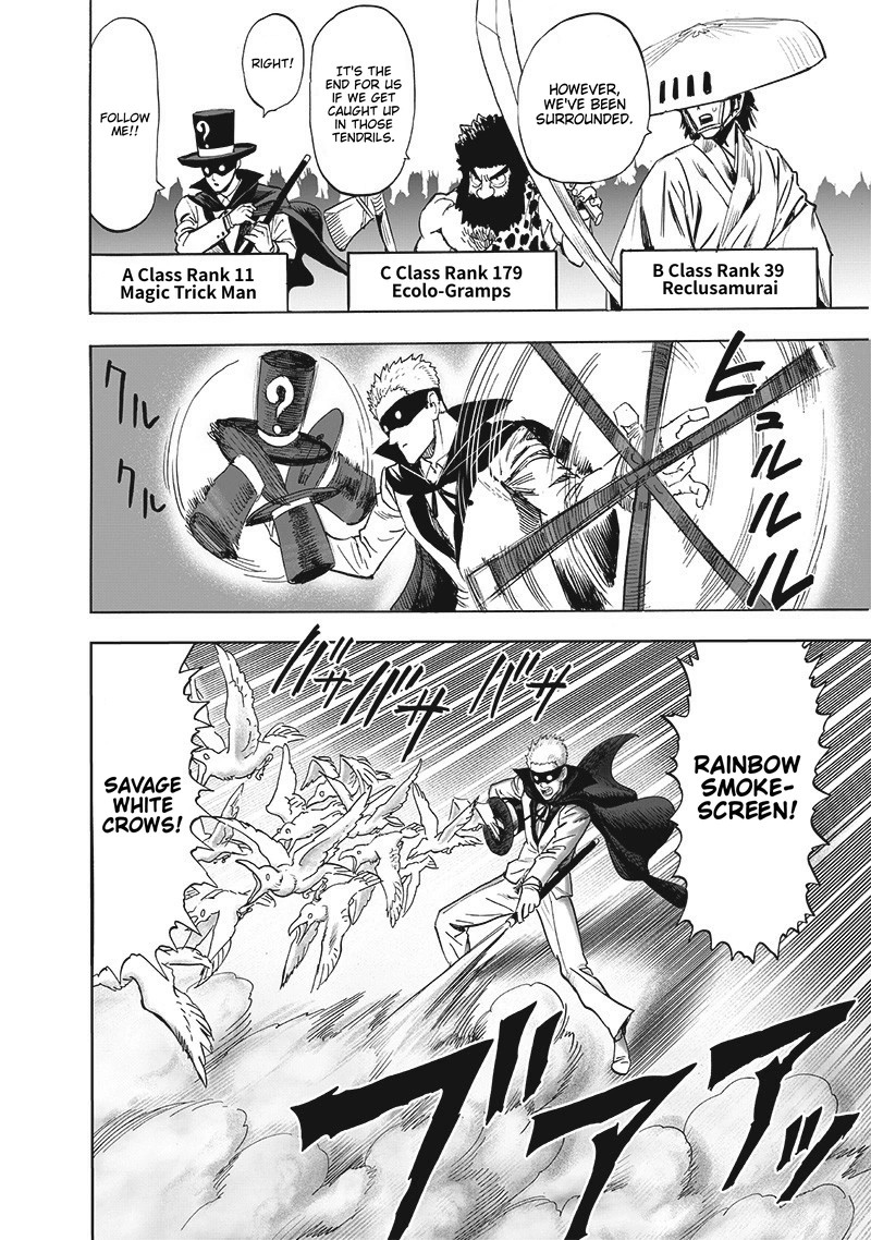 One Punch Man Manga Chapter 185 page 19 - Updates scene