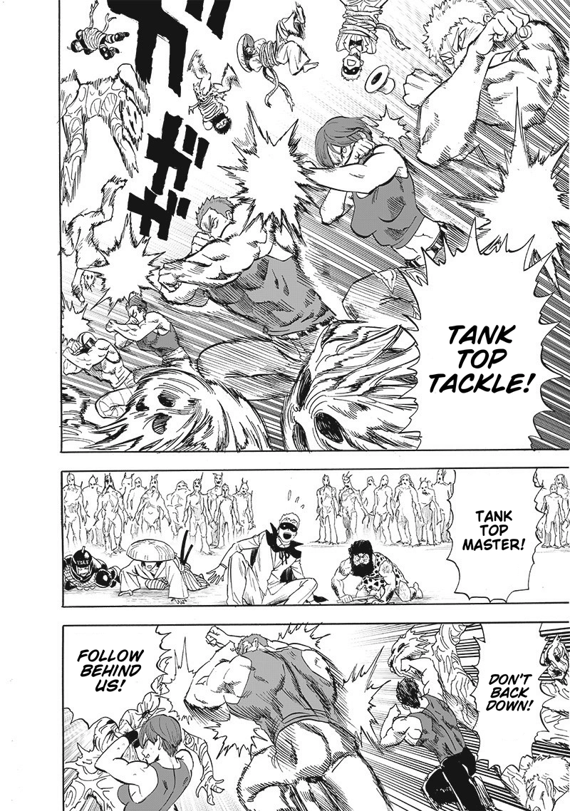 One Punch Man Manga Chapter 185 page 21 - Updates scene
