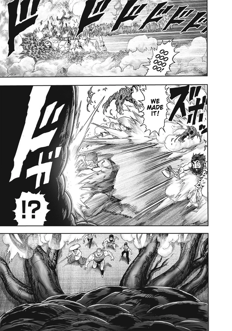 One Punch Man Manga Chapter 185 page 22 - Updates scene