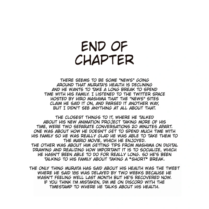 One Punch Man Manga Chapter 185 page 29 - Updates scene