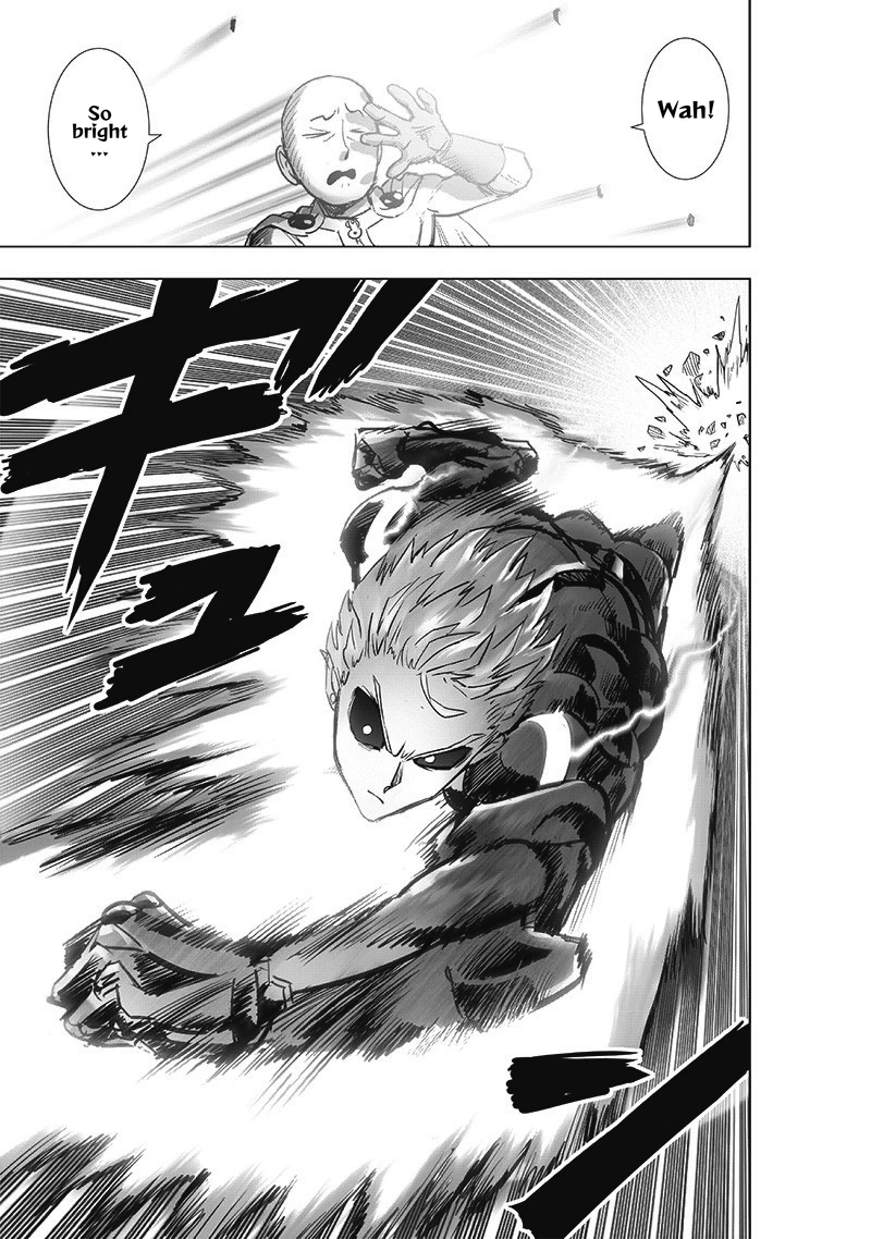 One Punch Man Manga Chapter 186 page 10 - Turning Point scene