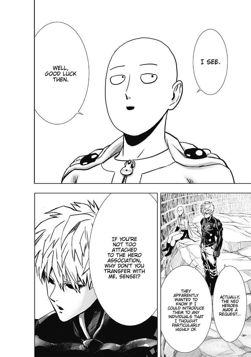 One Punch Man Manga Chapter 186 page 30 - Turning Point scene