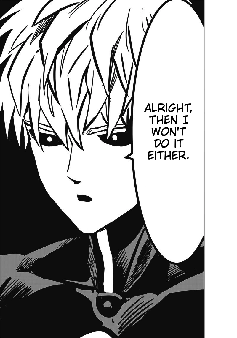 One Punch Man Manga Chapter 186 page 33 - Turning Point scene