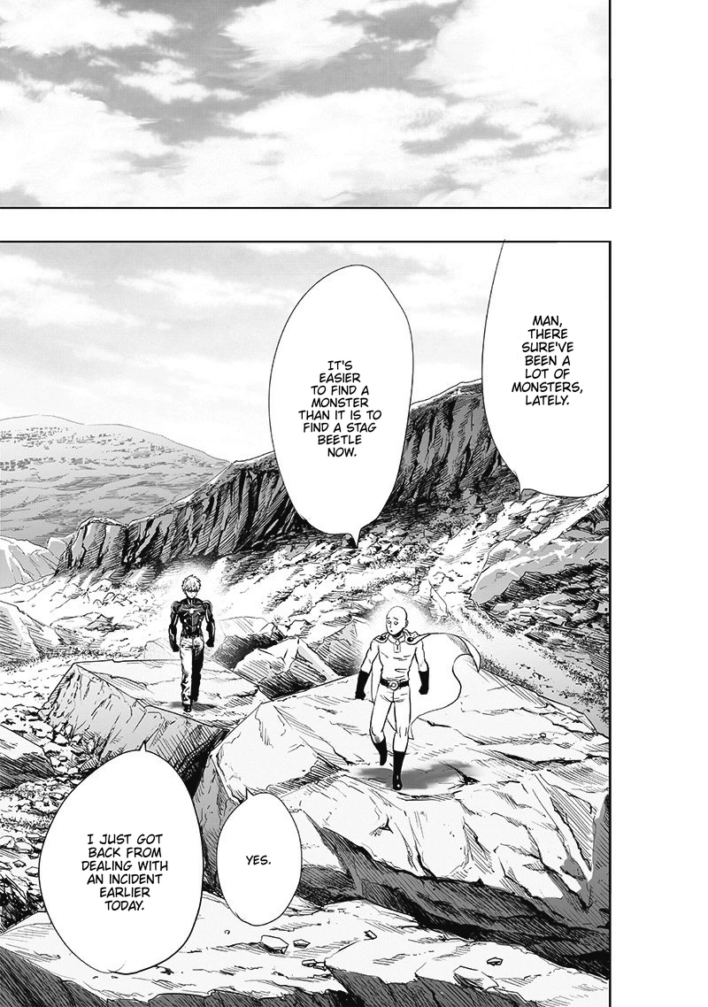 One Punch Man Manga Chapter 186 page 6 - Turning Point scene
