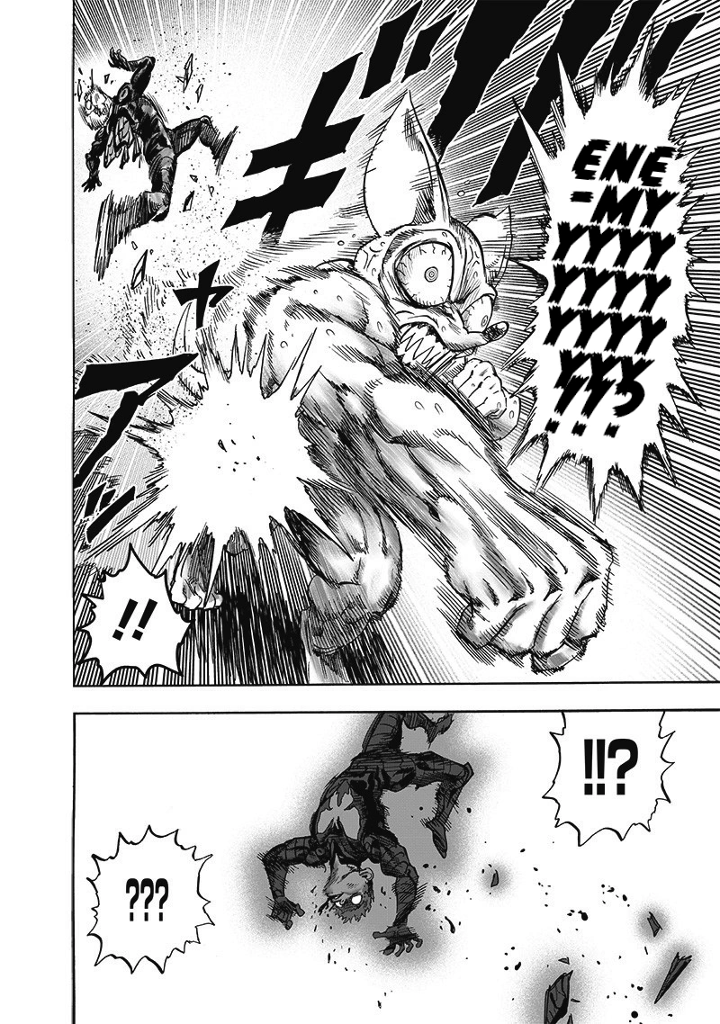 One Punch Man Manga Chapter 187 page 11 - The Butterfly and The Back scene