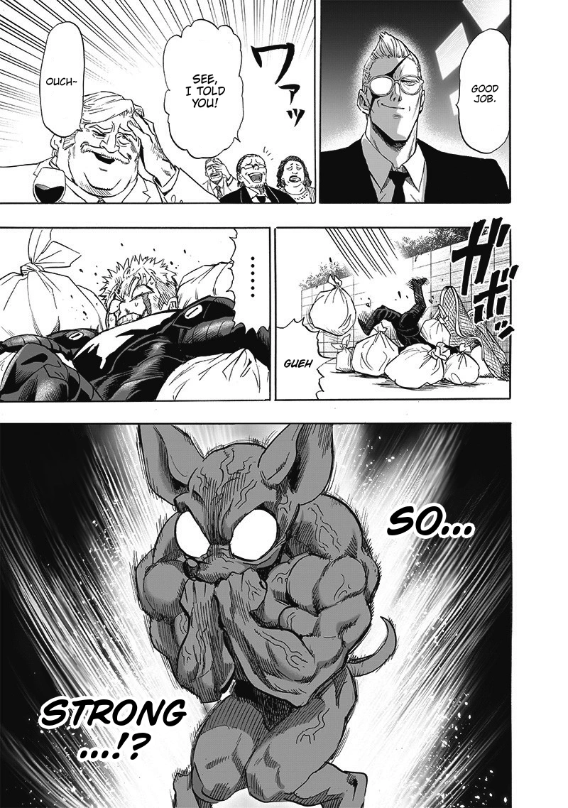 One Punch Man Manga Chapter 187 page 12 - The Butterfly and The Back scene