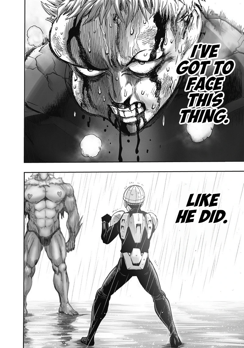One Punch Man Manga Chapter 187 page 21 - The Butterfly and The Back scene