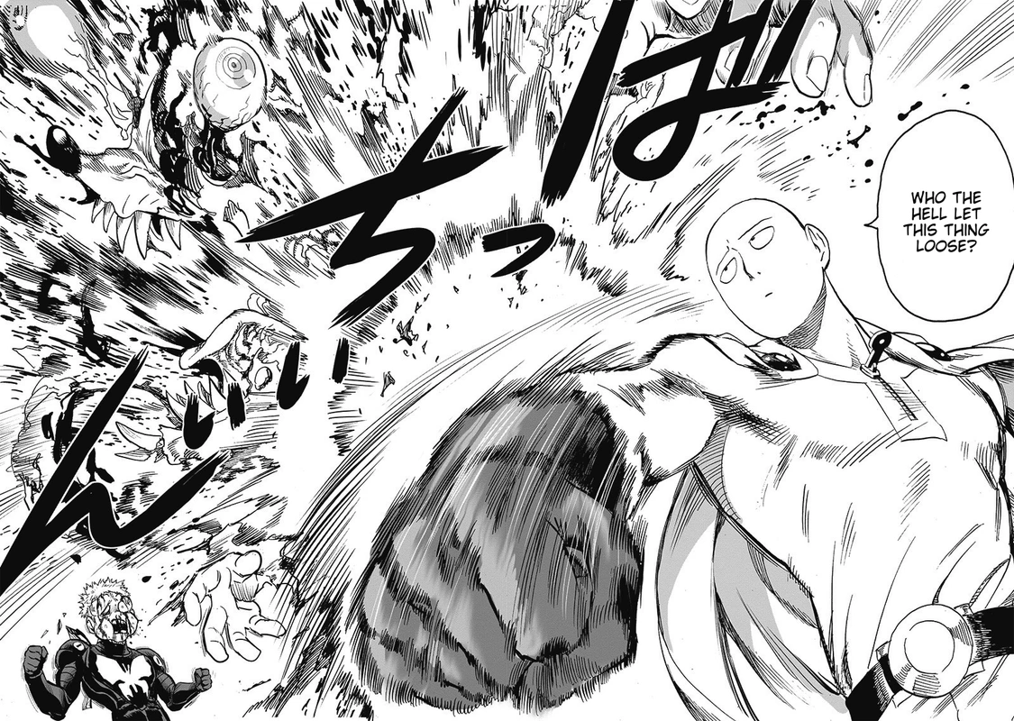 One Punch Man Manga Chapter 187 page 27 - The Butterfly and The Back scene
