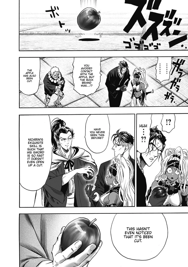 One Punch Man Manga Chapter 188 page 17 - Appraisal scene