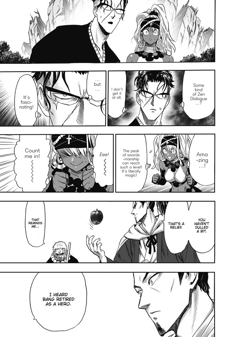One Punch Man Manga Chapter 188 page 18 - Appraisal scene