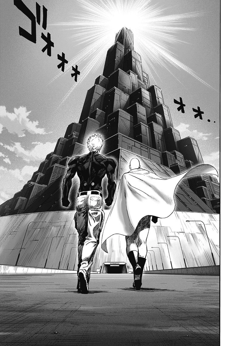 One Punch Man Manga Chapter 188 page 22 - Appraisal scene