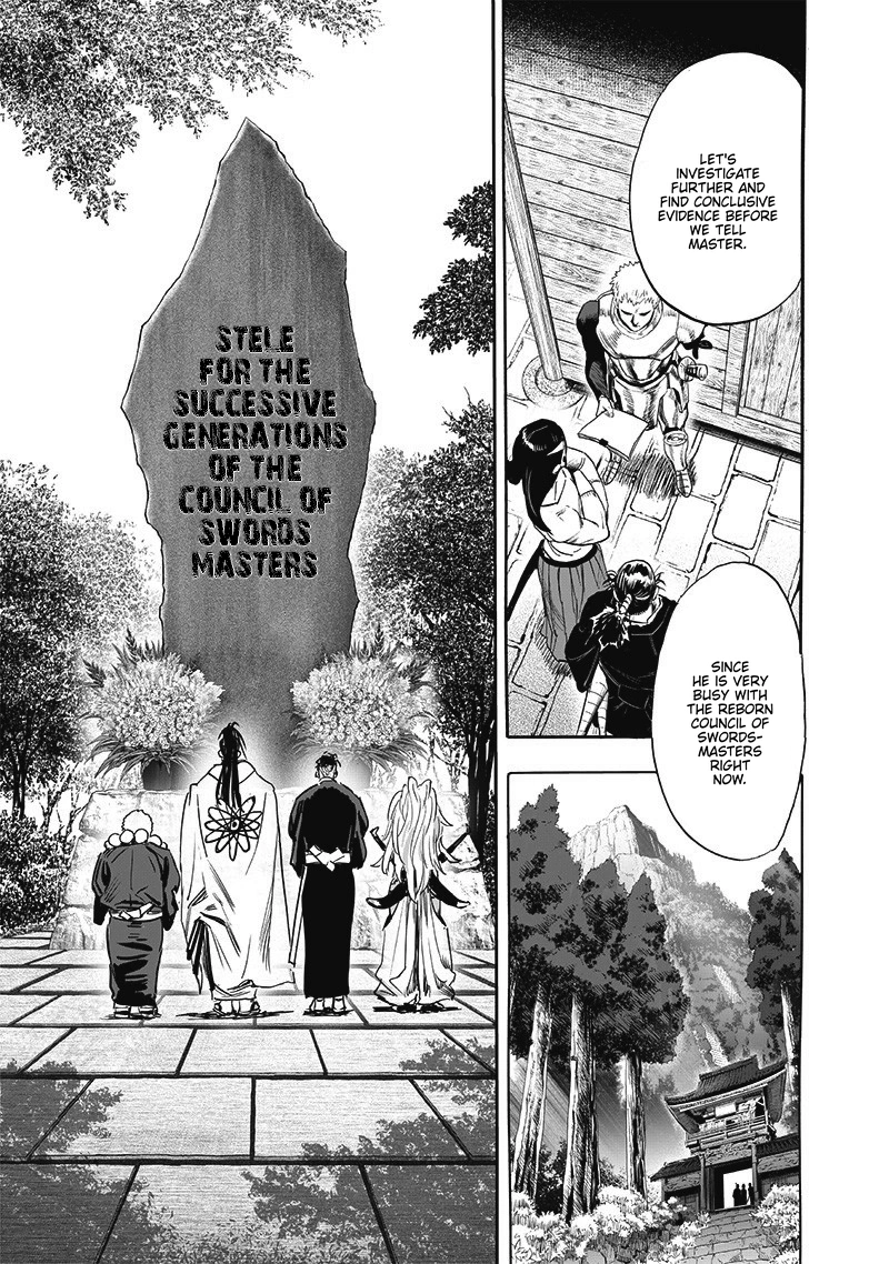 One Punch Man Manga Chapter 188 page 8 - Appraisal scene