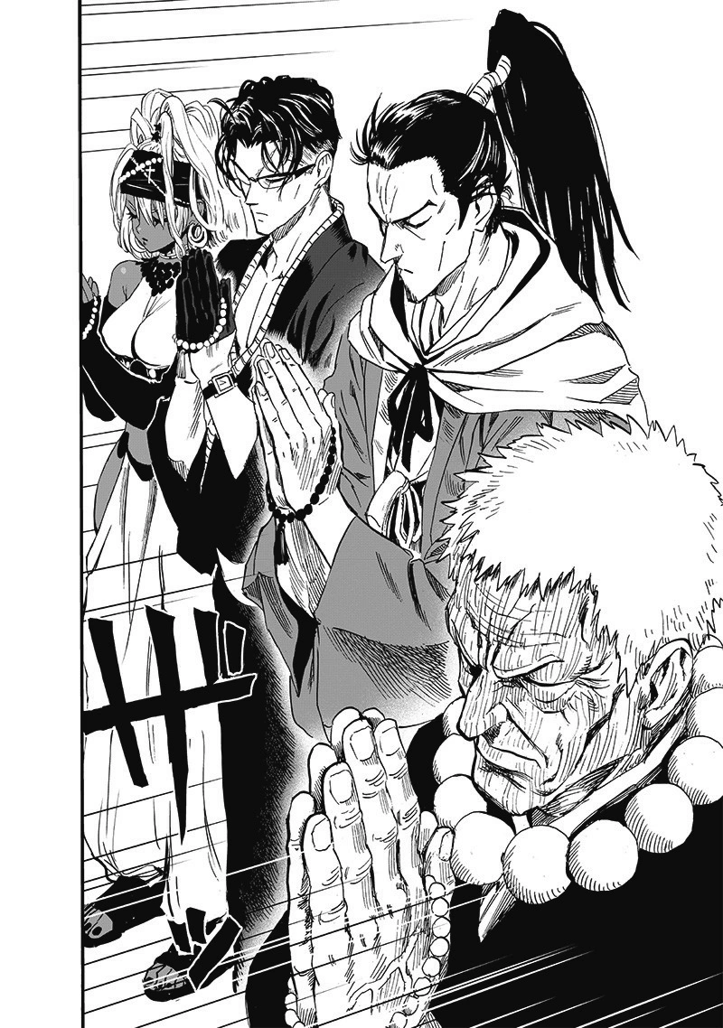 One Punch Man Manga Chapter 188 page 9 - Appraisal scene