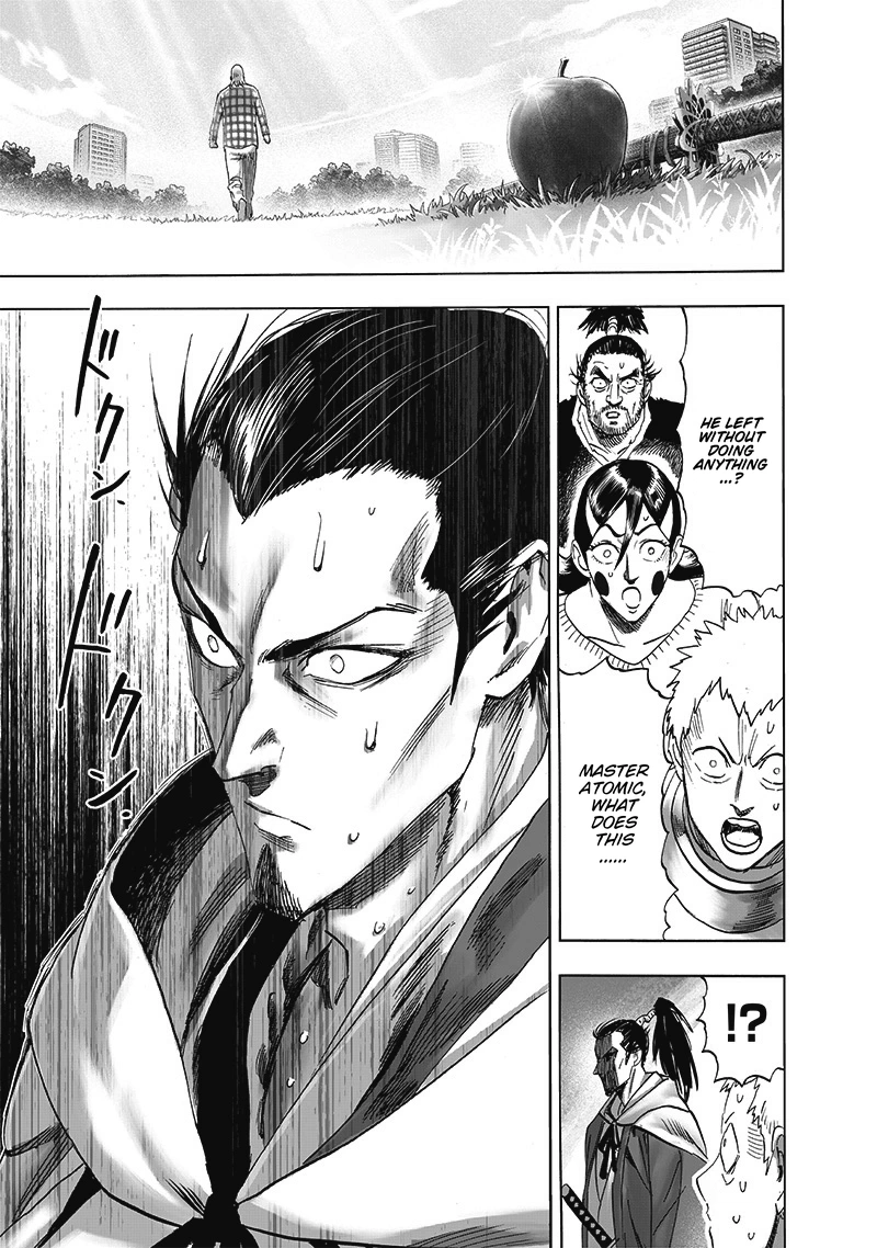 One Punch Man Manga Chapter 189 page 26 - Blade Test scene