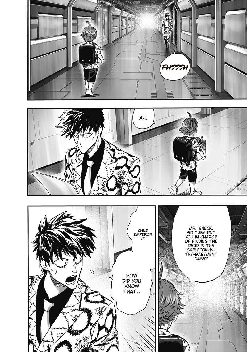 One Punch Man Manga Chapter 190 page 17 - Scheme scene