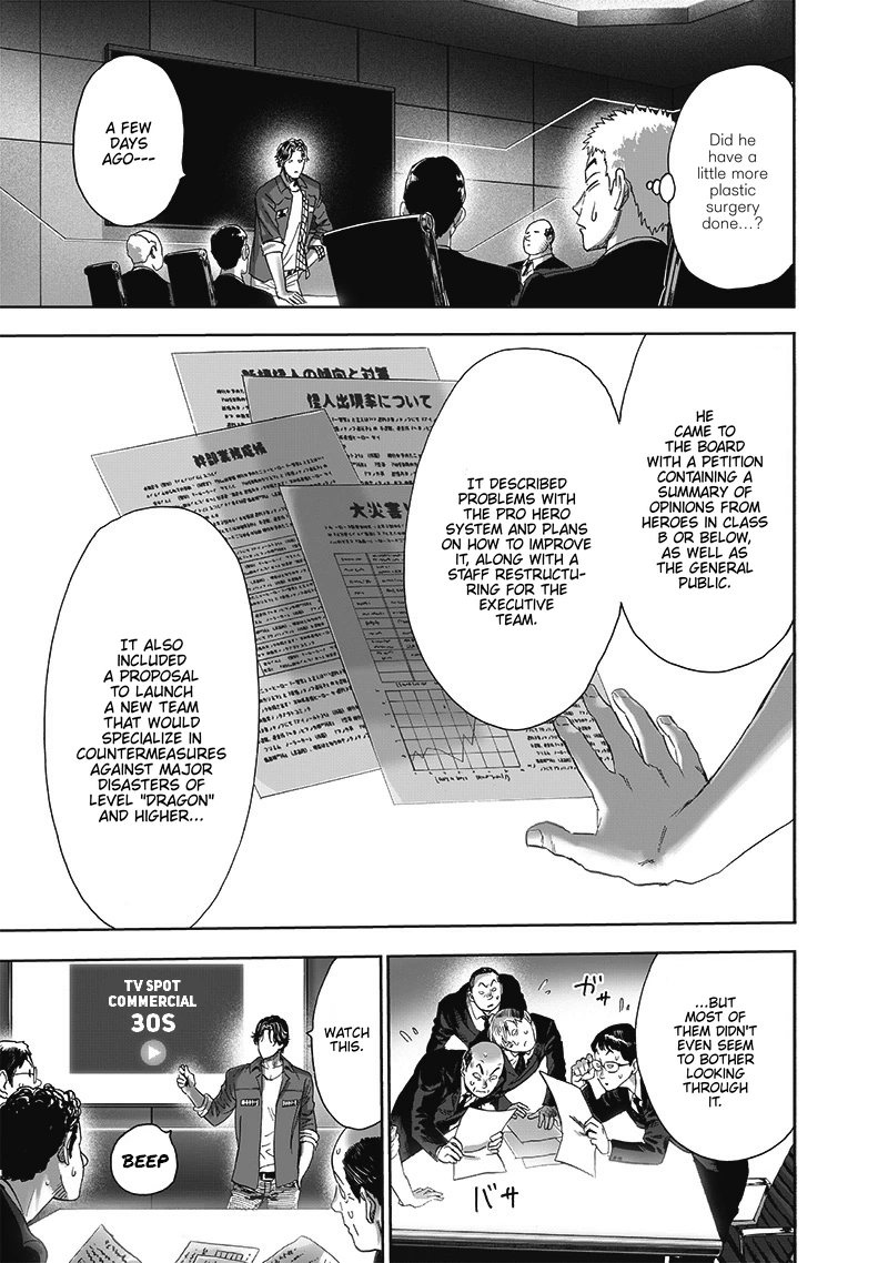 One Punch Man Manga Chapter 190 page 24 - Scheme scene