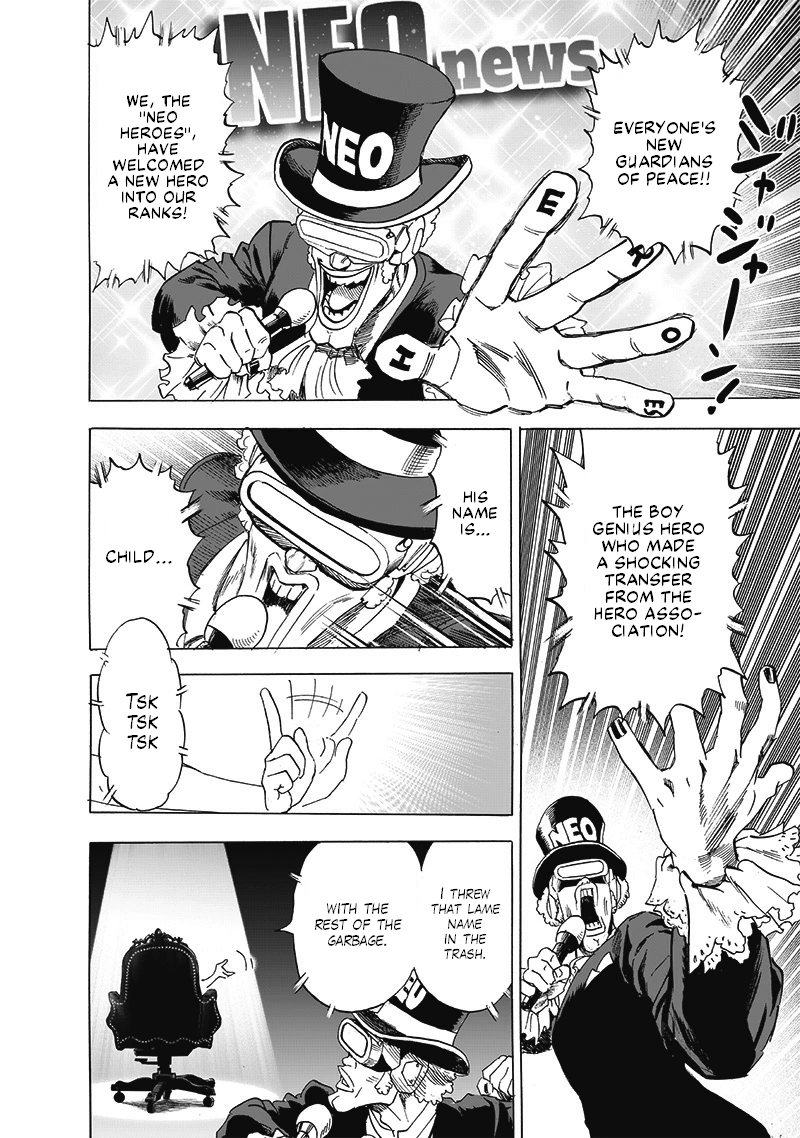 One Punch Man Manga Chapter 190 page 25 - Scheme scene