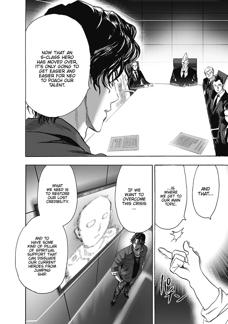 One Punch Man Manga Chapter 190 page 27 - Scheme scene