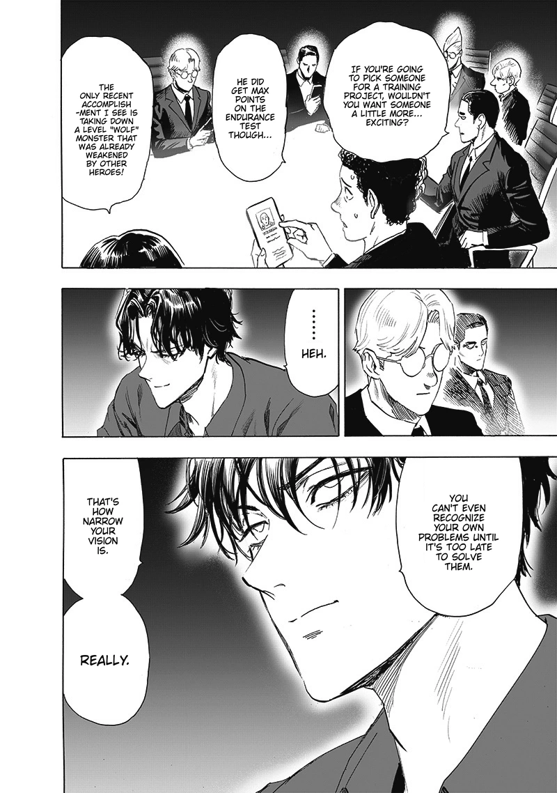 One Punch Man Manga Chapter 190 page 29 - Scheme scene