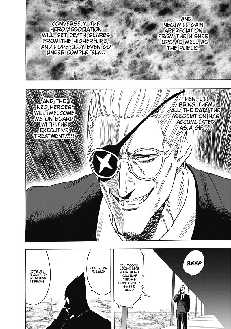 One Punch Man Manga Chapter 190 page 33 - Scheme scene