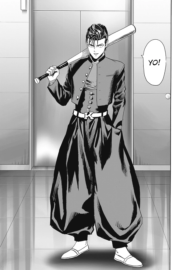 One Punch Man Manga Chapter 191 page 16 - Heroes scene