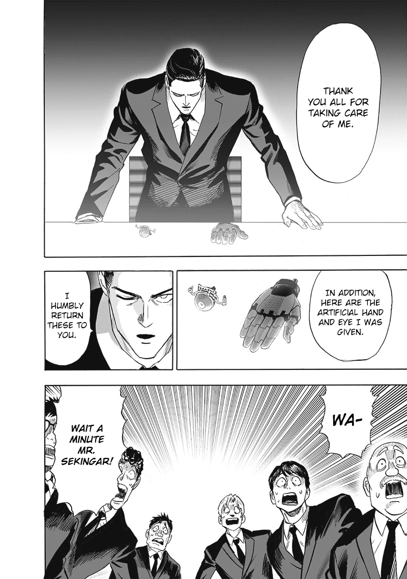 One Punch Man Manga Chapter 191 page 3 - Heroes scene