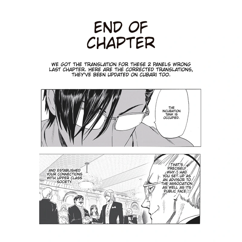 One Punch Man Manga Chapter 191 page 34 - Heroes scene