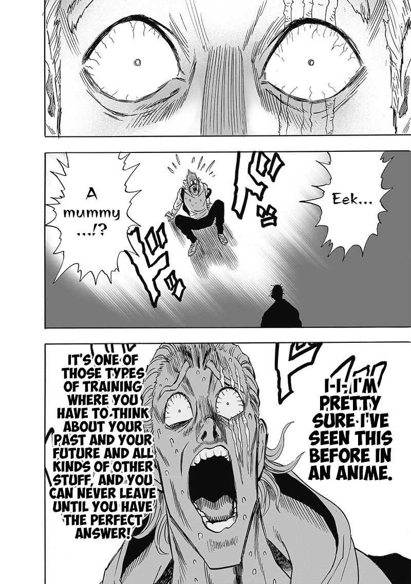One Punch Man Manga Chapter 192 page 24 - Level Up scene