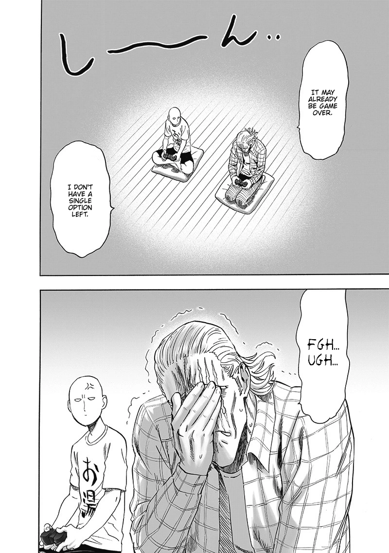 One Punch Man Manga Chapter 192 page 28 - Level Up scene