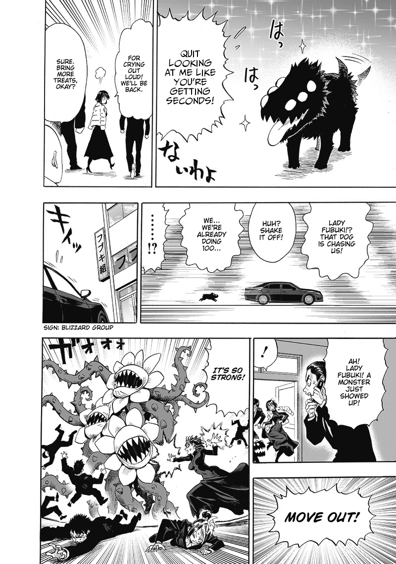 One Punch Man Manga Chapter 192 page 34 - Level Up scene