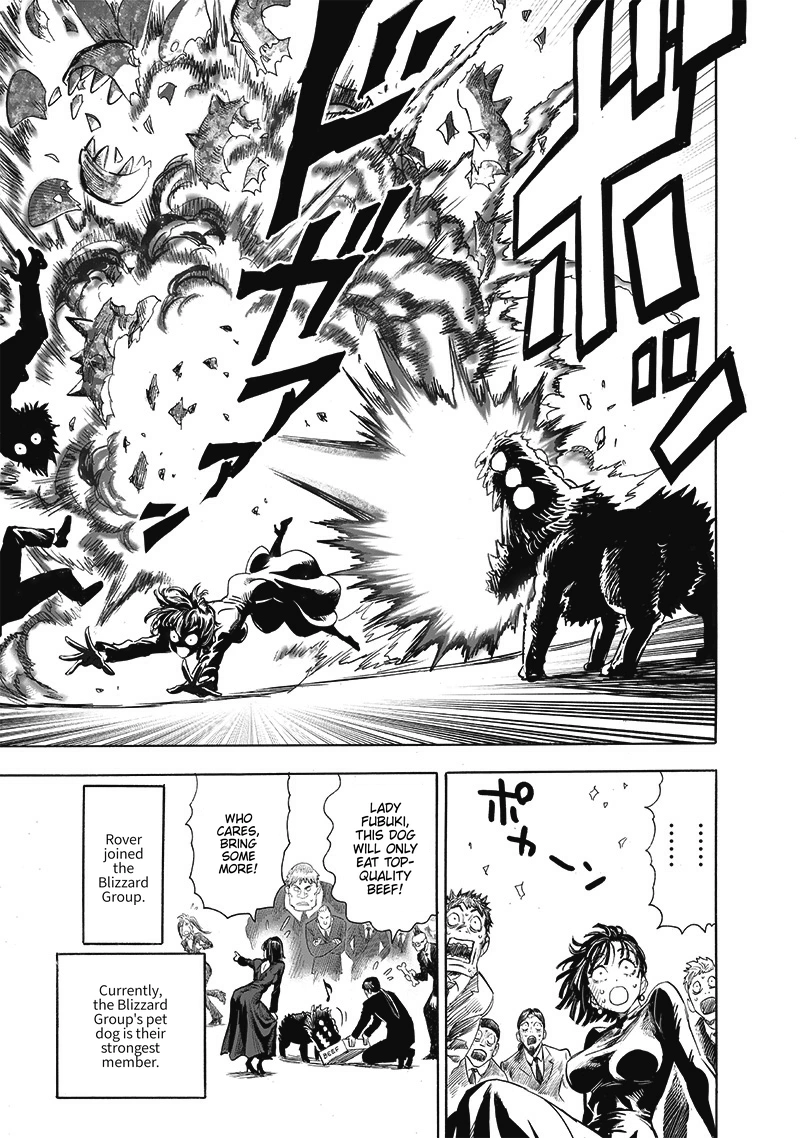 One Punch Man Manga Chapter 192 page 35 - Level Up scene