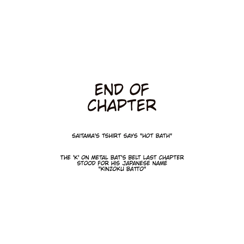 One Punch Man Manga Chapter 192 page 36 - Level Up scene