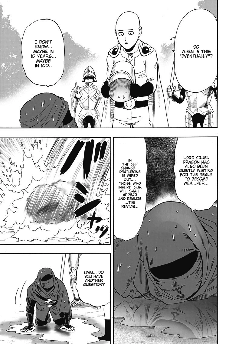 One Punch Man Manga Chapter 193 page 10 - Worlds I Know Nothing About scene