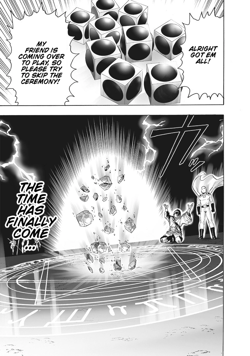 One Punch Man Manga Chapter 193 page 14 - Worlds I Know Nothing About scene