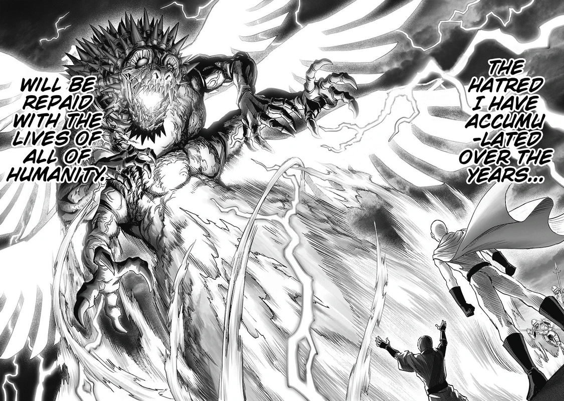 One Punch Man Manga Chapter 193 page 15 - Worlds I Know Nothing About scene