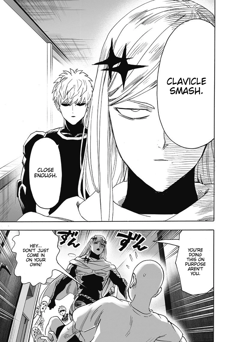 One Punch Man Manga Chapter 193 page 27 - Worlds I Know Nothing About scene