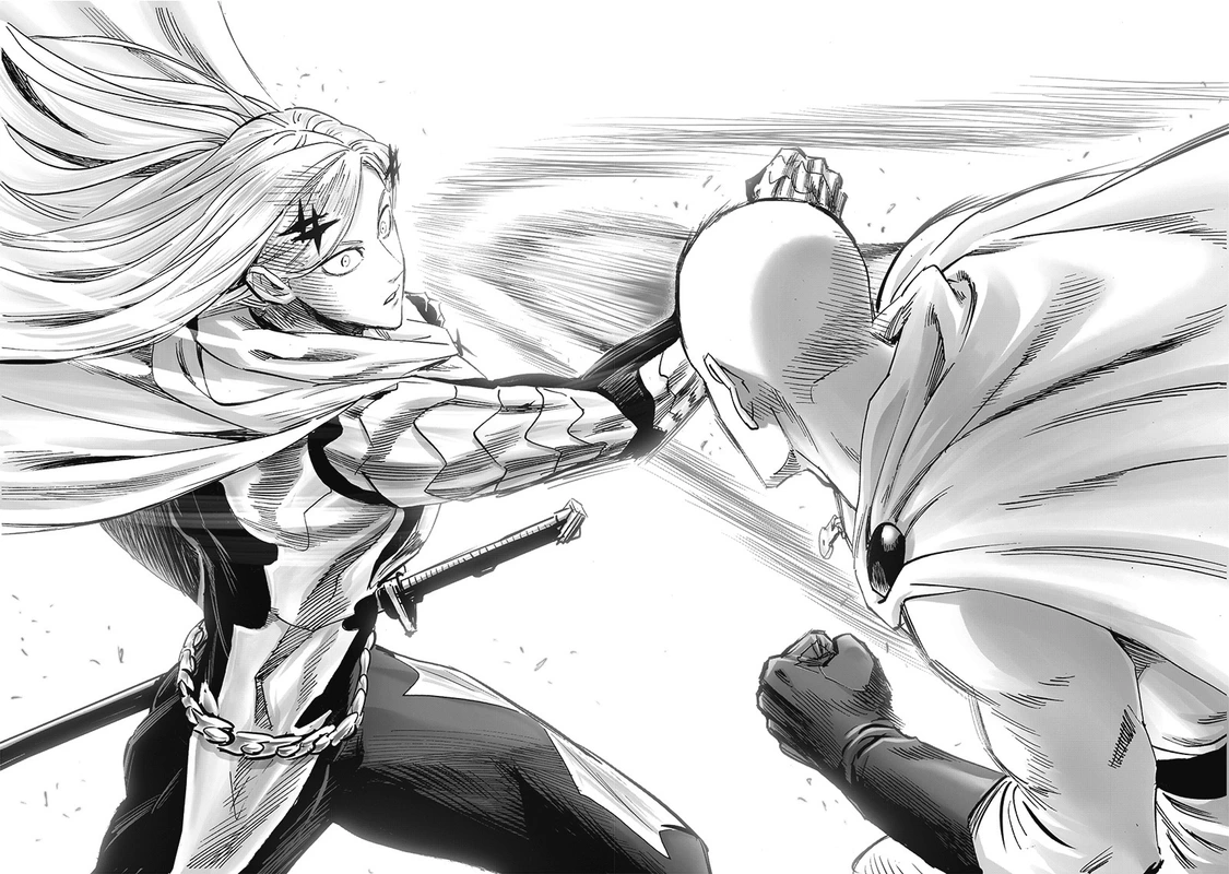 One Punch Man Manga Chapter 194 page 11 - Right Away scene