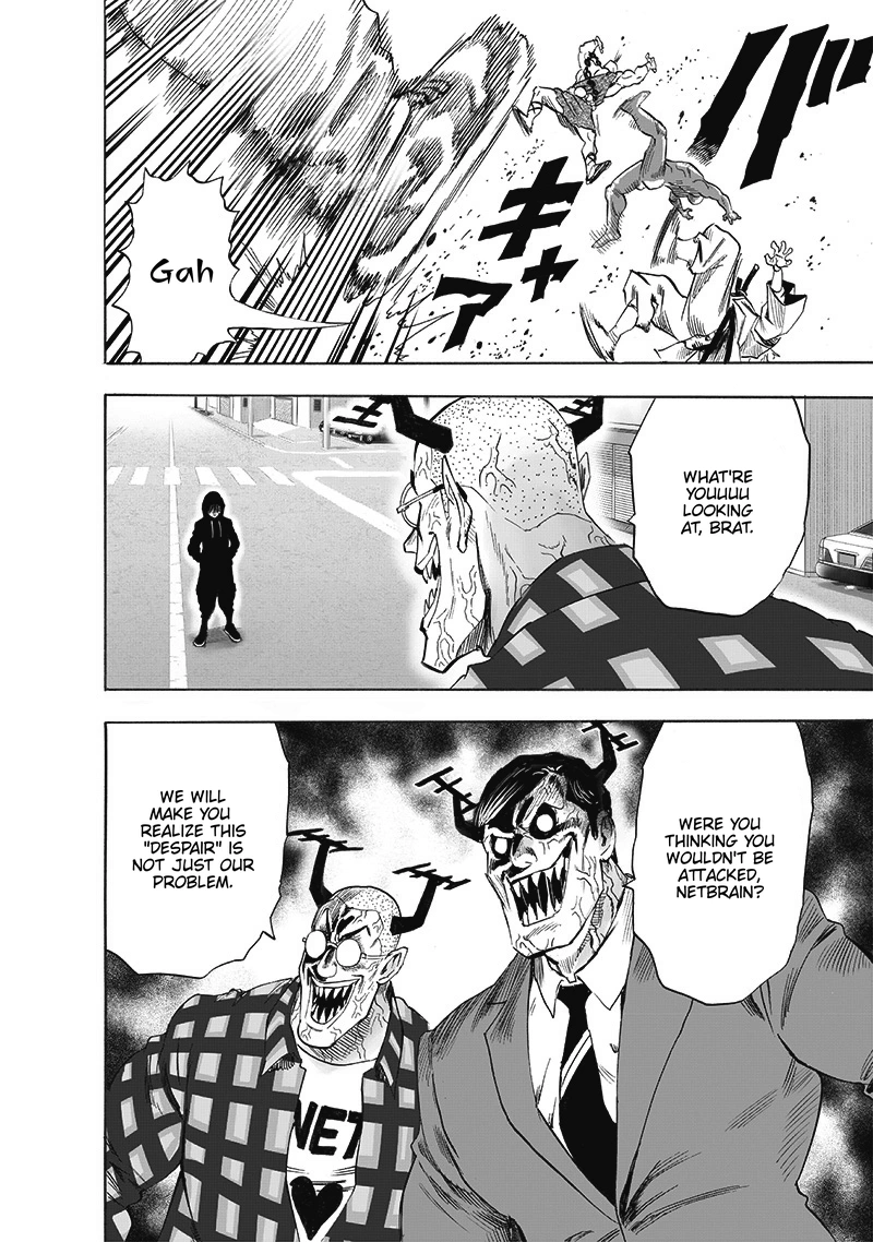 One Punch Man Manga Chapter 194 page 18 - Right Away scene