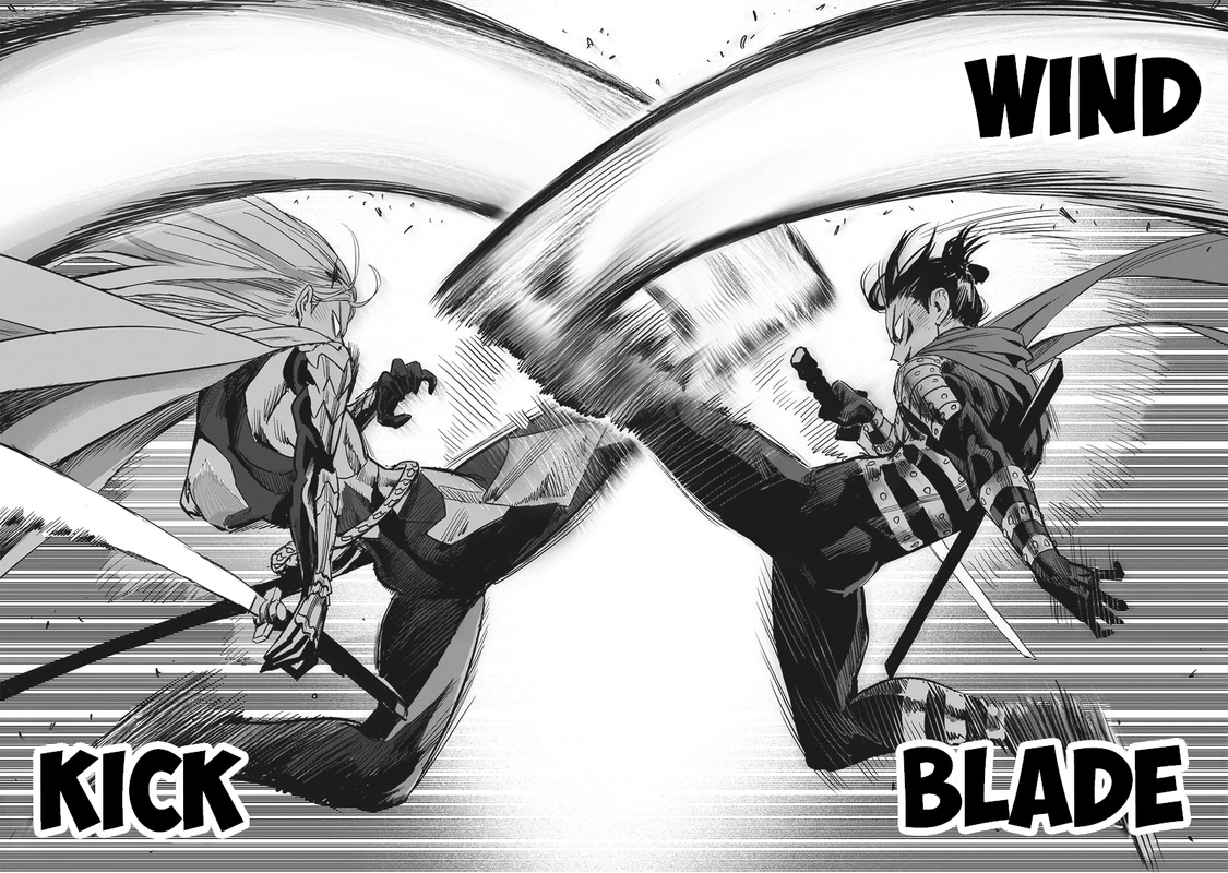 One Punch Man Manga Chapter 198 page 12 - The Way You Are Now scene