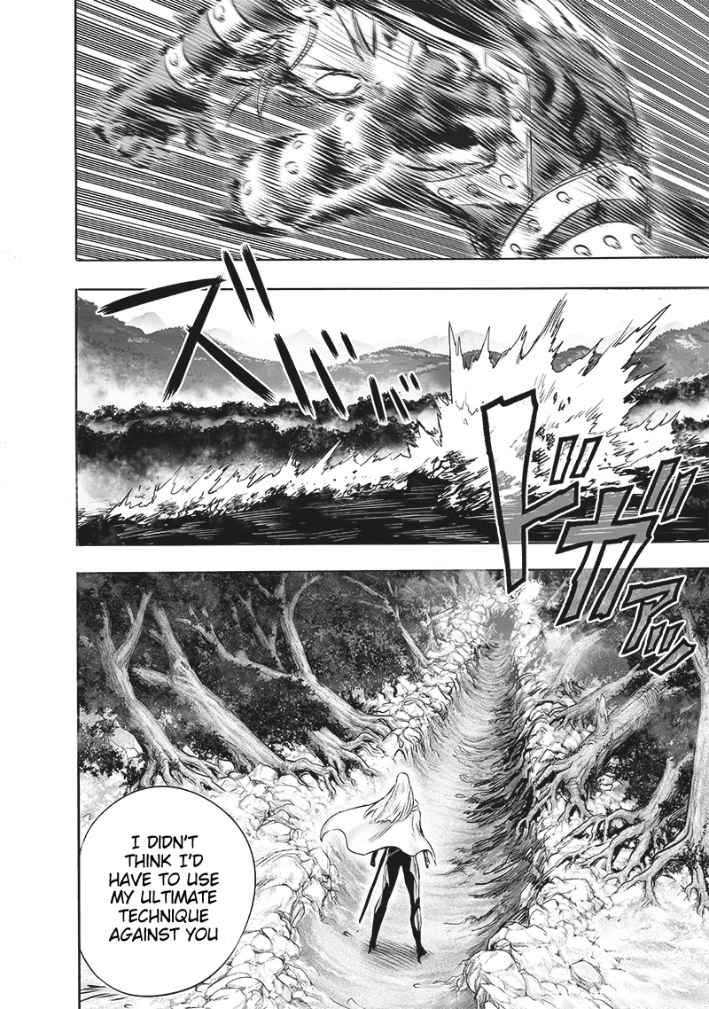 One Punch Man Manga Chapter 198 page 20 - The Way You Are Now scene