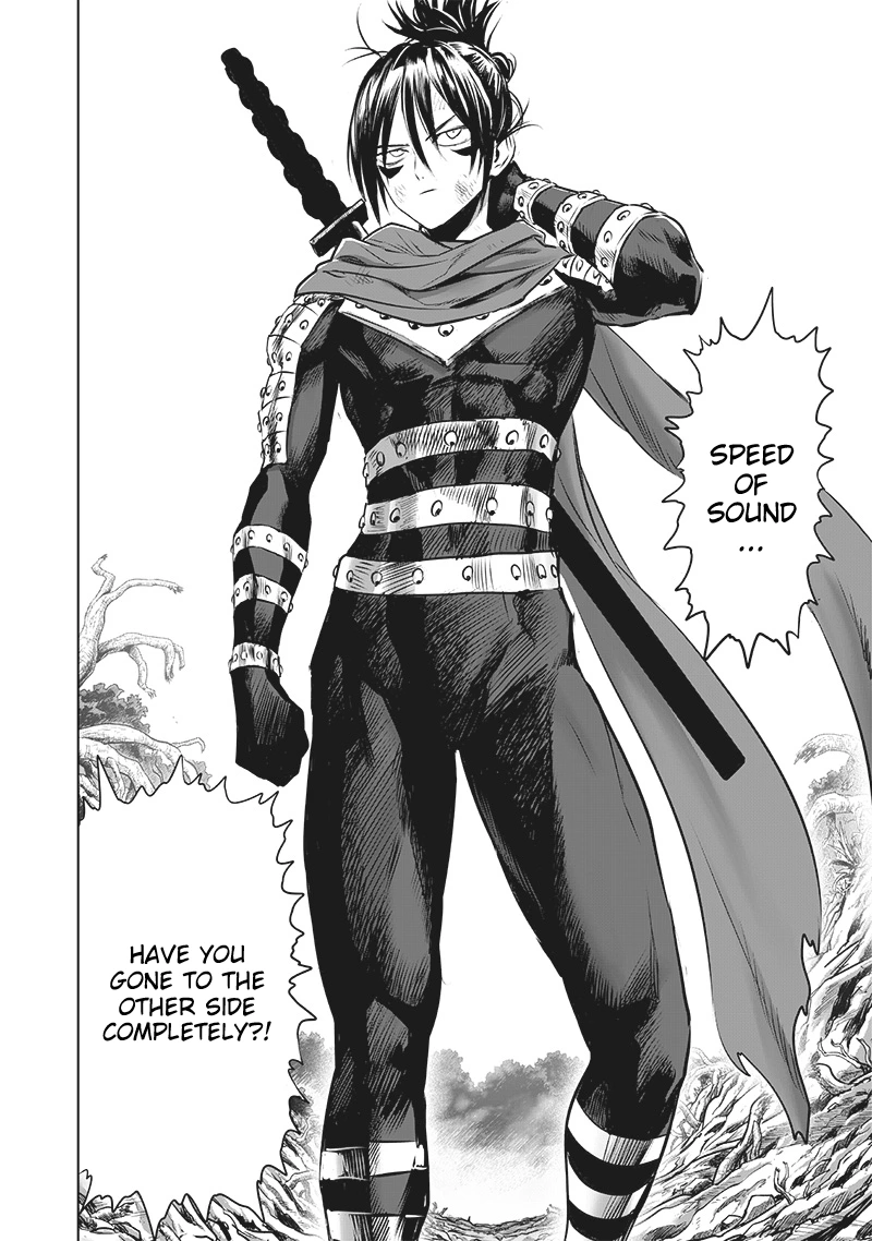 One Punch Man Manga Chapter 199 page 8 - Close Call scene