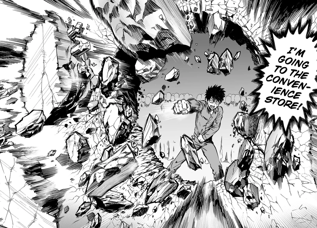 One Punch Man Manga Chapter 20.6 page 17 - Recollection Of A Summer | Volume 3 Extras scene