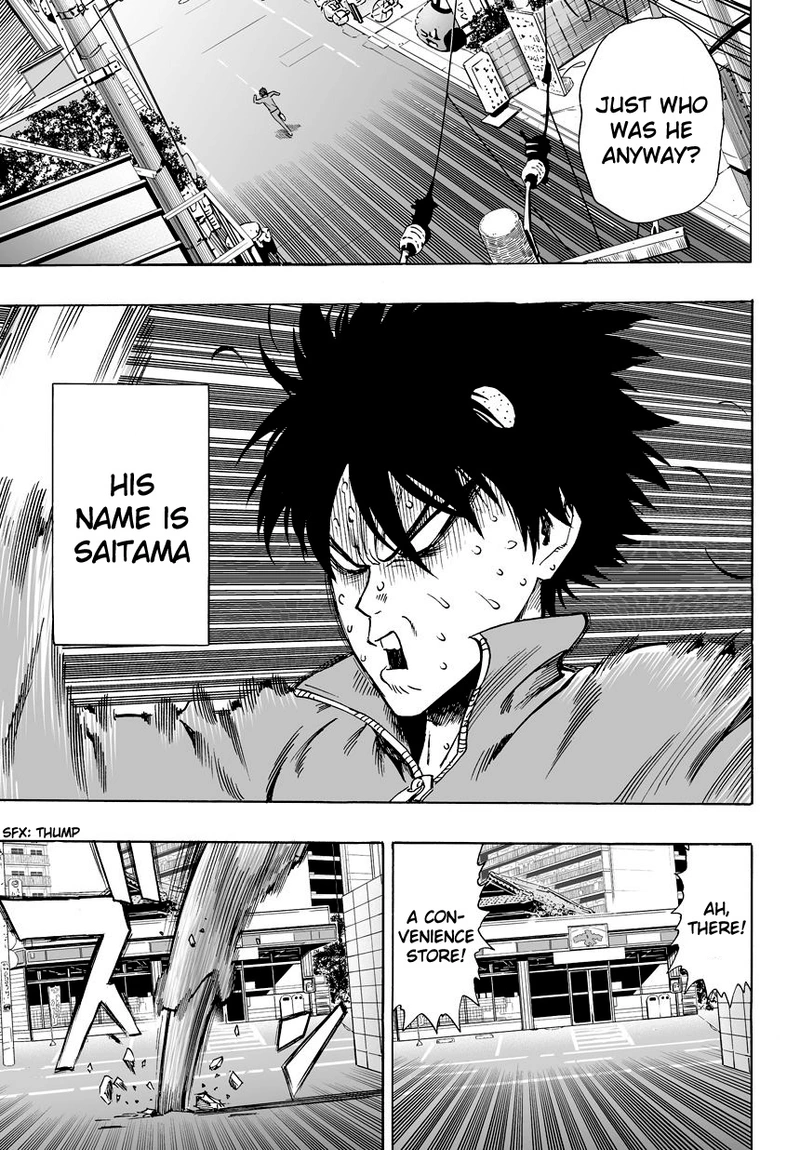 One Punch Man Manga Chapter 20.6 page 19 - Recollection Of A Summer | Volume 3 Extras scene