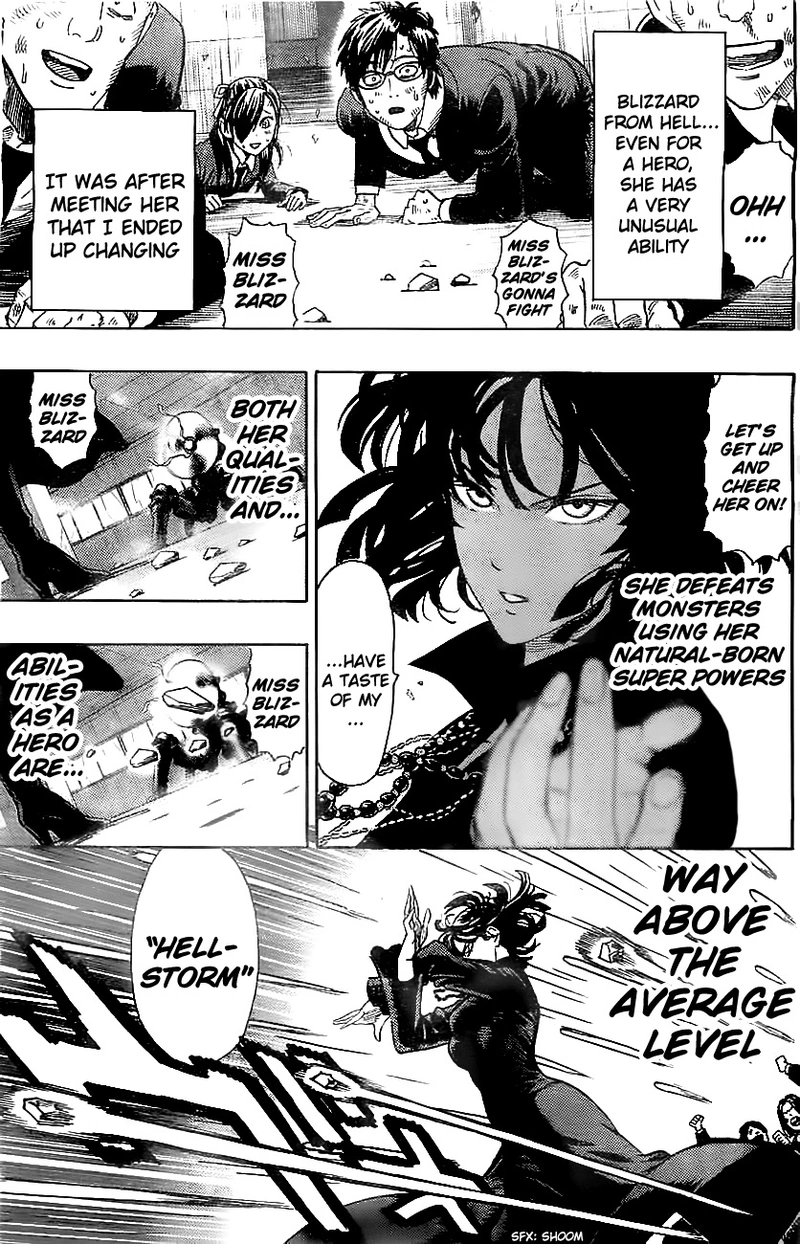 One Punch Man Manga Chapter 20.7 page 13 - A New Wind Blows | Volume 3 Extras scene