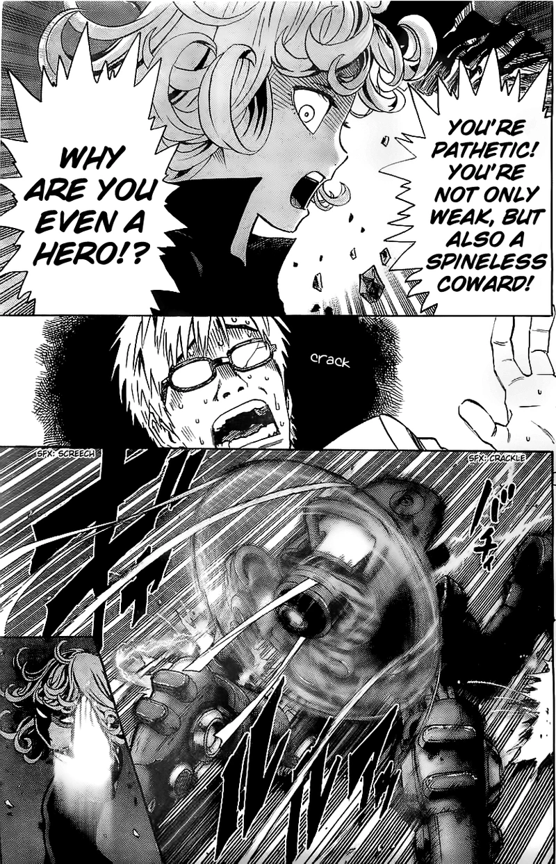 One Punch Man Manga Chapter 20.7 page 18 - A New Wind Blows | Volume 3 Extras scene