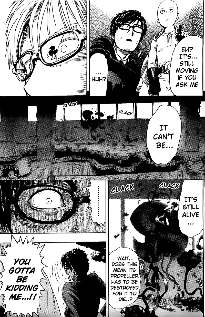 One Punch Man Manga Chapter 20.7 page 22 - A New Wind Blows | Volume 3 Extras scene
