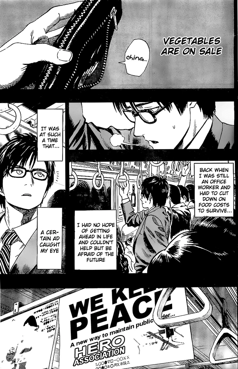 One Punch Man Manga Chapter 20.7 page 7 - A New Wind Blows | Volume 3 Extras scene