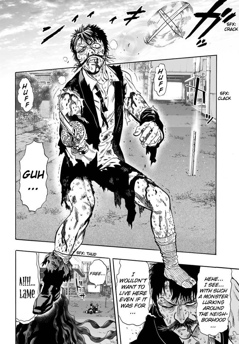 One Punch Man Manga Chapter 20 page 30 - Rumor scene