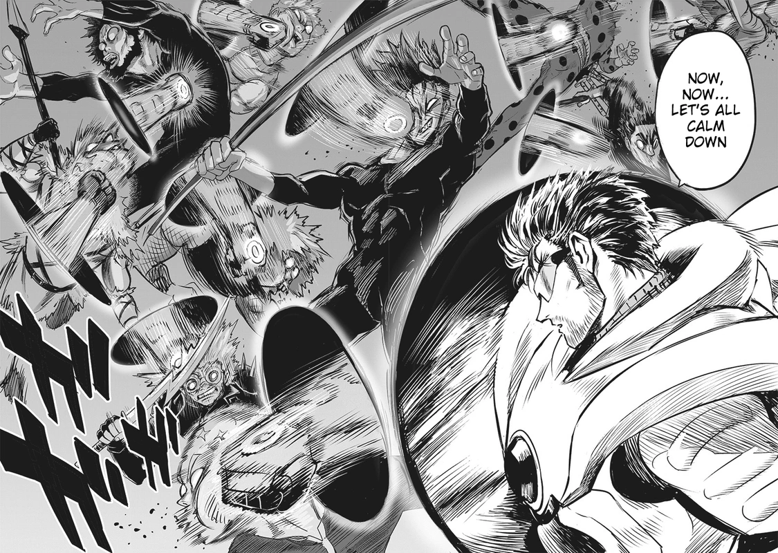 One Punch Man Manga Chapter 200 page 17 - Where Is It scene