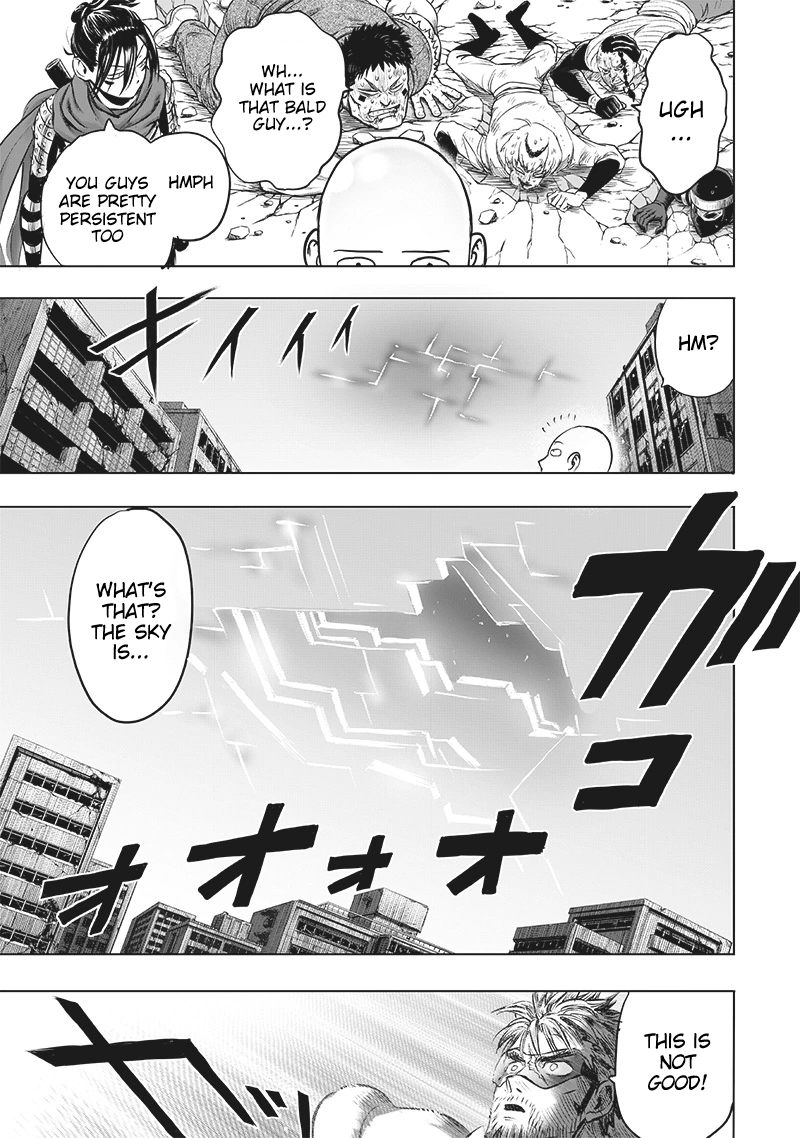One Punch Man Manga Chapter 201 page 12 - Lights Out scene